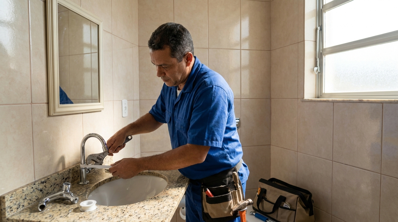 Ajustes em Torneiras em Franca‑SP